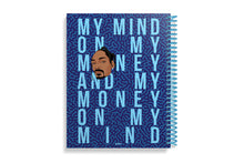 Load image into Gallery viewer, MONEY ON MY MIND LEFT HANDED NOTEBOOK
