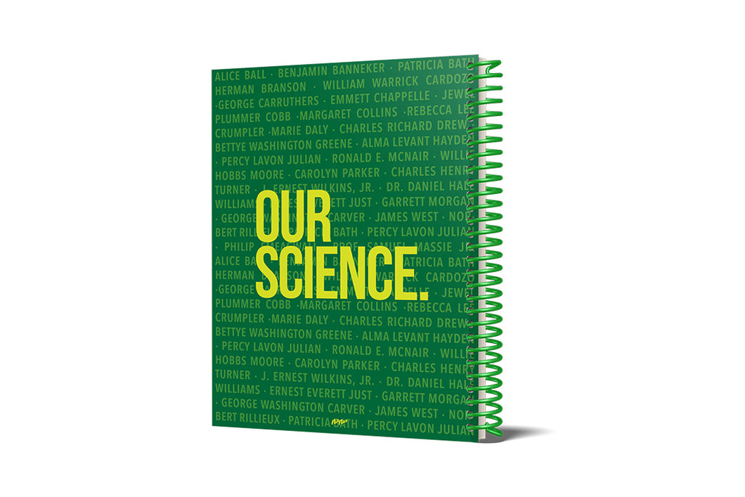 OUR SCIENCE LEFT HANDED NOTEBOOK