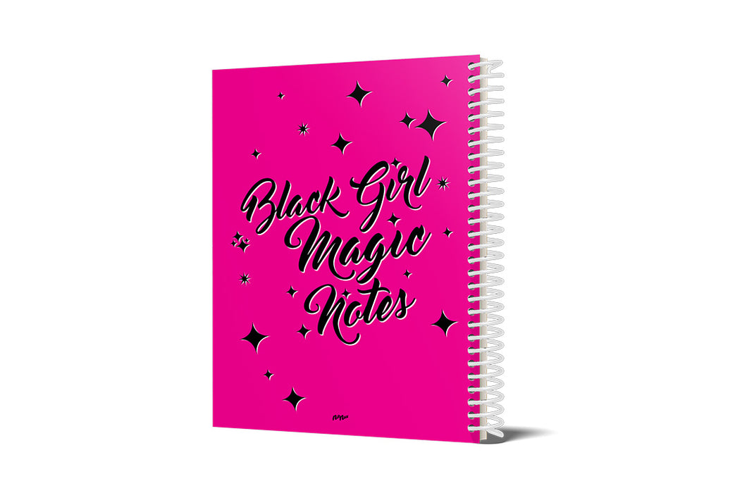 BLACK GIRL MAGIC LEFT HANDED NOTEBOOK