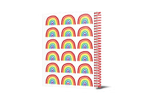 Load image into Gallery viewer, RAINBOW LEFT HANDED NOTEBOOK
