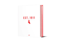 Load image into Gallery viewer, 1911 RED LEFT HANDED NOTEBOOK
