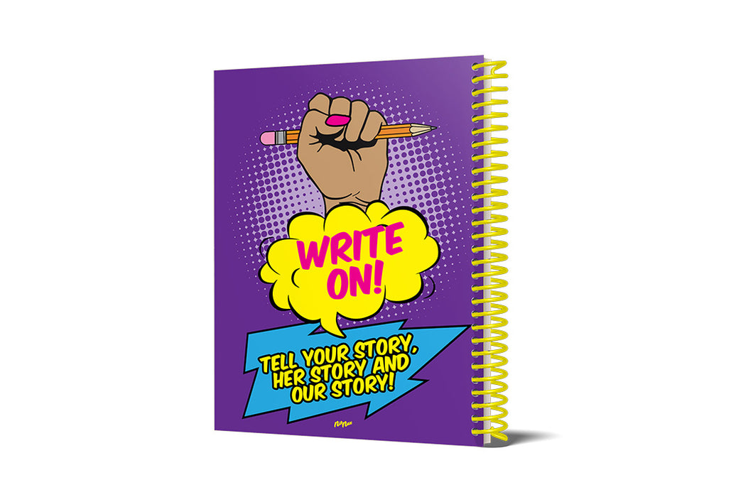 WRITE ON LEFT HANDED NOTEBOOK (HER)