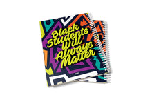 Load image into Gallery viewer, BLACK STUDENTS MATTER LEFT HANDED NOTEBOOK
