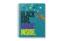 Load image into Gallery viewer, BLACK GIRL MAGIC INSIDE NOTEBOOK
