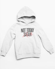Load image into Gallery viewer, NOT TODAY SATAN HOODIE (MULTIPLE COLORS AVAILABLE)
