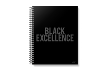 Load image into Gallery viewer, BLACK EXCELLENCE NOTEBOOK
