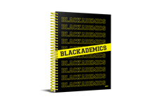 Load image into Gallery viewer, BLACK ACADEMICS NOTEBOOK
