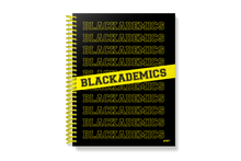 Load image into Gallery viewer, BLACK ACADEMICS NOTEBOOK
