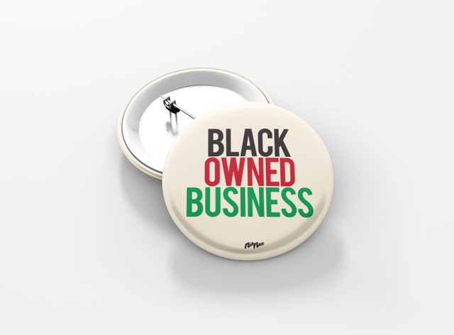 BLACK OWNED BUSINESS BUTTON